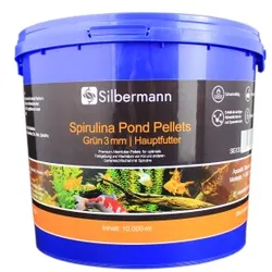 Silbermann Spirulina Pond Pellets 3 mm 10 kg