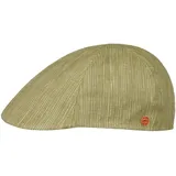 Mayser Paddy Stripes Flatcap Schirmmütze gestreift Handmade Herren Frühling Sommer grün 57 cm - 57