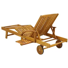 CASARIA Tami Sun Gartenliegen-Set 2er-Set 200 x 60 x 80 cm Braun