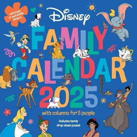 Kalender Disney Classics 2025 (+ Aufkleber)