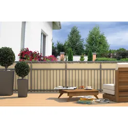 hecht international Balkonsichtschutz hecht international beige