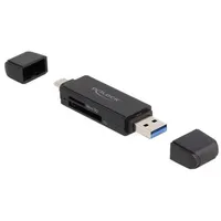 DeLock Kartenleser (SD, miniSD, RS-MMC, TransFlash, MMCmobile, microSD, MMCplus,
