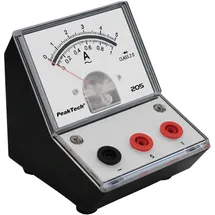 Peaktech P 205-09 Strommessgerät/Amperemeter Analog/Messgerät mit Spiegelskala 0 - 1A/ 5A AC