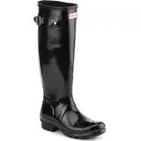 Hunter Damen, Gummistiefel, Original Tall Gloss, Schwarz, 39