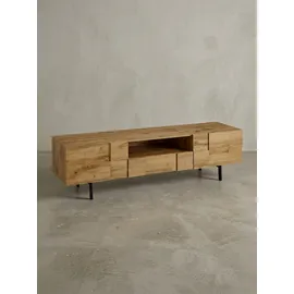KADIMA DESIGN Lowboard 160x46x43 cm Braun Holz