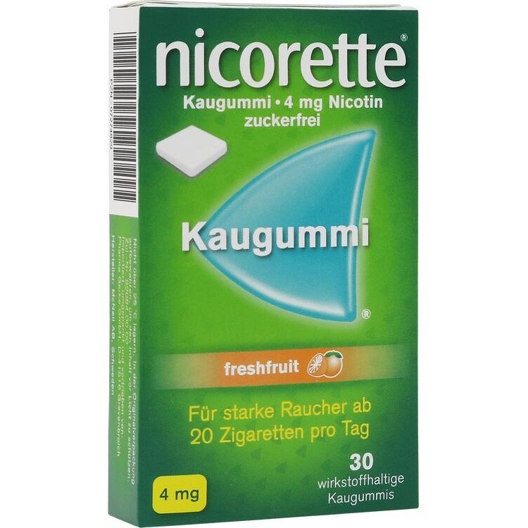 nicorette kaugummi 4 mg