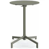 FEROS Versa Stehtisch rund höhenverstellbar 205 x 205 cm Grün