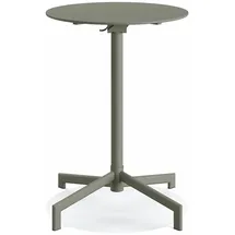 FEROS Versa Stehtisch rund höhenverstellbar 205 x 205 cm Grün
