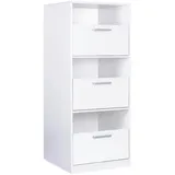 Interlink Wäscheschrank 67 x 164 x 68 cm Weiß
