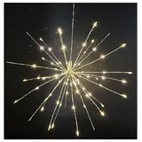 Trendline LED Aufhänger Eiskristall Ø 50 cm Warmweiß