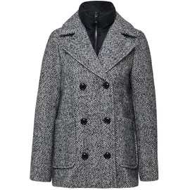 s.Oliver Cabanjacke mit herausnehmbarem Steppeinsatz - blau|weiß - 46