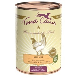 Terra Canis Classic Adult 6x400g Huhn mit Tomaten, Amaranth & Basilikum