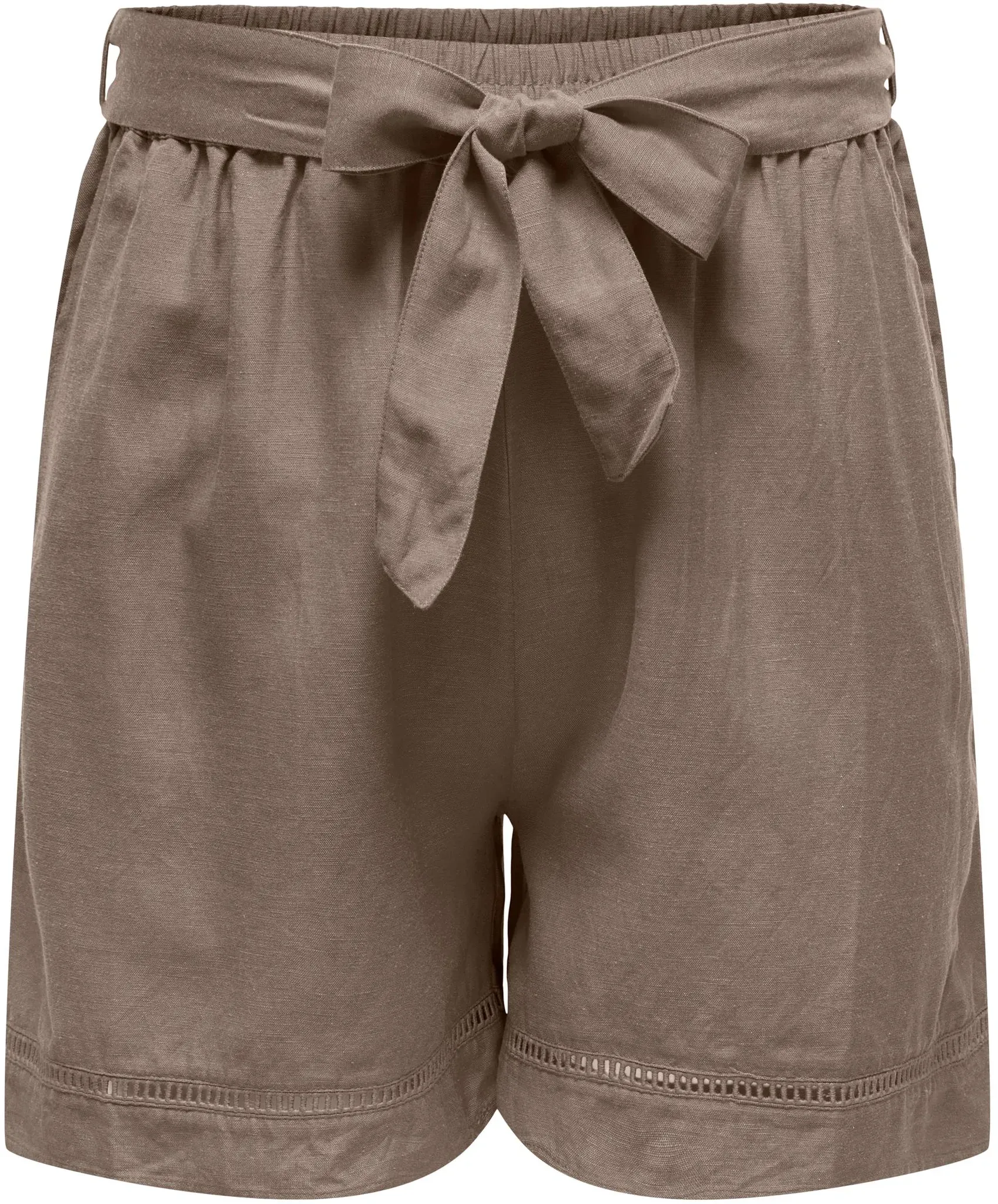 ONLY CARMAKOMA Shorts »CARJUPITER LIFE SHORTS WVN« ONLY CARMAKOMA Walnut 46