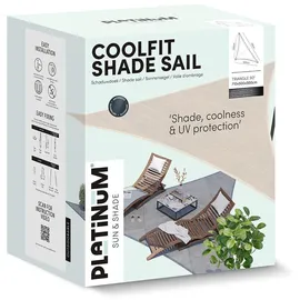 gardenson Sonnensegel Coolfit 90° Sandfarben
