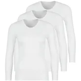 SCHÖLLER Baumwolle Shirt 3er Pack - 42 | Weiss (SC-0060)
