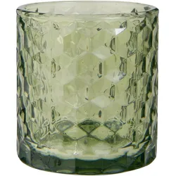 IB Laursen Kerzenhalter für Teelicht farbig Glas, grün