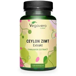 VEGAVERO Zimt-Ceylon Extrakt 120 St
