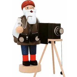 KWO Erzgebirge Räuchermann Fotograf Höhe 19 cm