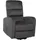Mendler Fernsehsessel HWC-K62, Sessel Relaxsessel TV-Sessel, Liegefunktion Aufstehhilfe elektrisch, Metall Chenille - dunkelgrau