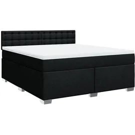 vidaXL Boxspringbett 180 x 200 cm Schwarz