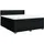 vidaXL Boxspringbett 180 x 200 cm Schwarz
