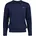 Sweater Strickpullover CLASSIC COTTON C-NECK blau