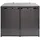 MCW Mülltonnenverkleidung K14 117 x 144 x 102 cm braun