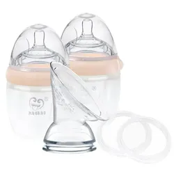 Generation 3 Milchpumpe + Flasche Set 160ml - Peach