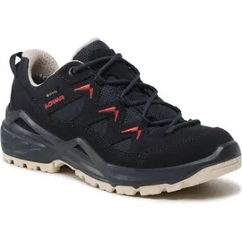 Lowa Sirkos Evo GTX Lo Damen navy/rotholz 39.5