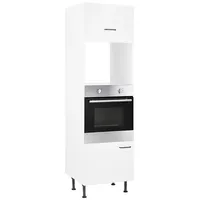 OPTIFIT Herdumbauschrank Elga 60 x 58,4 x 211,8 cm Weiß