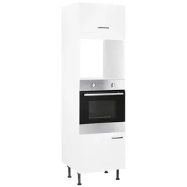 OPTIFIT Herdumbauschrank Elga 60 x 58,4 x 211,8 cm Weiß