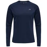 New Line Newline Core Running T-Shirt L/S, Schwarze IRIS, S