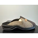 Rohde Herren Filz Pantolette Gr. 46 Mocca Pantoffel Weite G 2731