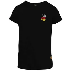 Kleinigkeit Bässik Shört Keine Probleme Schland | Shirts für Herren | Schwarz