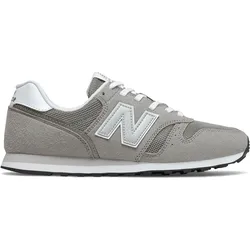 Sneaker NEW BALANCE "M373", Gr. 47,5, grau, Leder, Textil, sportlich, Schuhe