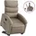 vidaXL Relaxsessel mit Aufstehhilfe Kunstleder 92 x 99,5 x 0 cm Cappuccino-Braun