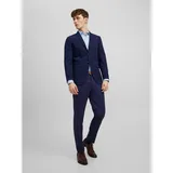 JACK & JONES Franco Anzug Medieval Blue / Super Slim Fit 56