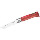 Opinel No. 8 Inox Taschenmesser laminierte Birke rot (254577)