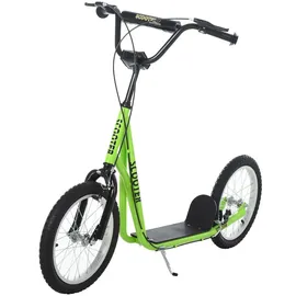 Homcom Scooter Kinderroller Grün