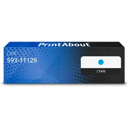 Toner kompatibel mit Dell 593-11129 (DWGCP) - Cyan
