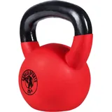 Kettlebell Guss mit Vinylbeschichtung 2 kg - 32 kg ROT|ROT|ROT 18kg