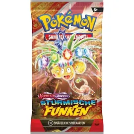 Pokémon KP08 Karmesin & Purpur Stürmische Funken Booster Display
