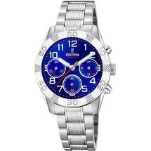 Festina Junior Collection Edelstahlgehäuse Blau Edelstahlarmband