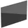 Geberit Schubladenfront f. Unterschrank f. Wt Breite 75 cm, Acanto, schwarz
