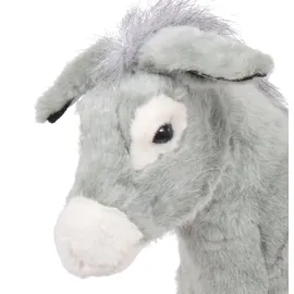 vidaXL Plüschtier Esel Grau XXL