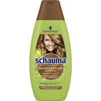SCHWARZKOPF SCHAUMA Detox & Pflege Shampoo für einen schnell fettenden Ansatz & trockene Spitze, 5er Pack (5 x 400 ml)