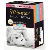 Miamor Ragout Royale in Jelly Pute, Lachs & Kalb 12 x 100 g