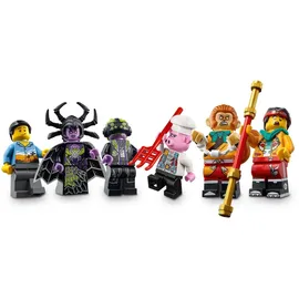 LEGO Monkie Kid Hauptquartier der Spider Queen 80022