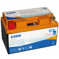 Exide ELTZ14S Li-Ion Lithium Motorradbatterie 5Ah