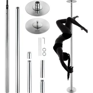 Vevor Tanzstange Silber 210,5–278,4 cm